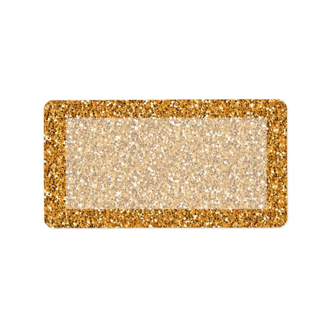 1.25"x2.75" Mailing Address Art Deco Roaring 20s Label (Front)