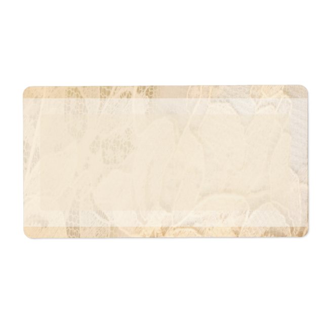 1.25"x2.75" Mailing Address Pearl & Lace (Front)