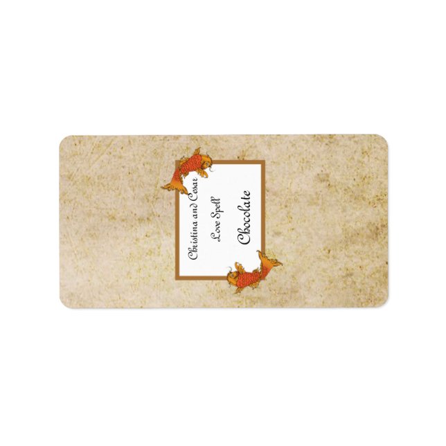 1.25"x 2.75" Hershey"s Miniature Geisha Label (Front)