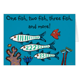 1, 2, 3 Fish with Little Fish and Coral