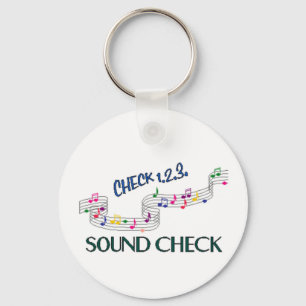 1.2.3 Sound Check Key Ring