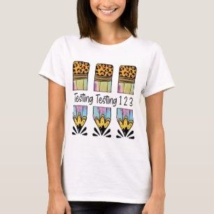 1 2 3 Test Day Shirt Test Day Teacher Exam Testing