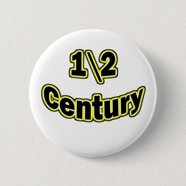 1\2 Century 6 Cm Round Badge (Front)