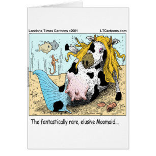 1/2 Cow 1/2 Mermaid Moomaid Funny