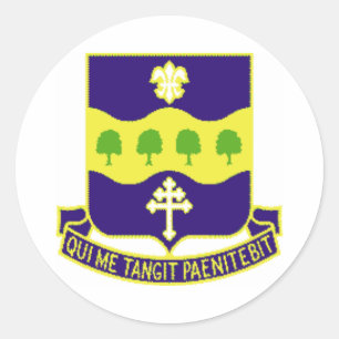 1/315th INFANTRY REGIMENT Classic Round Sticker
