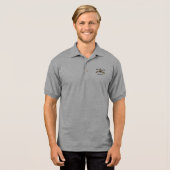1/4 Cavalry insignia Polo Shirt (Front Full)
