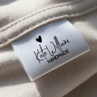 1.5" Custom Clothing label for handmade item
