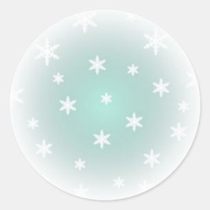 1.5 IN. SNOWFLAKE STICKER