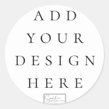 1.5"x1.5" Small Round Label Stickers