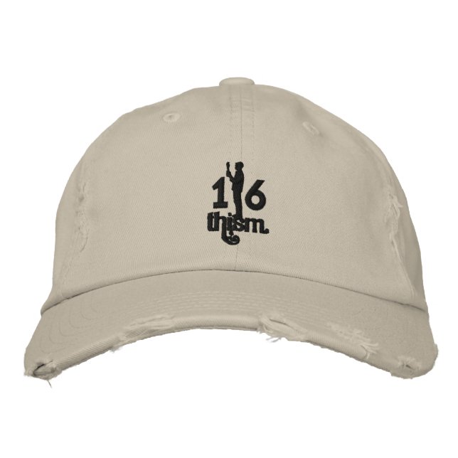 1/6thism_logo_01 embroidered hat (Front)
