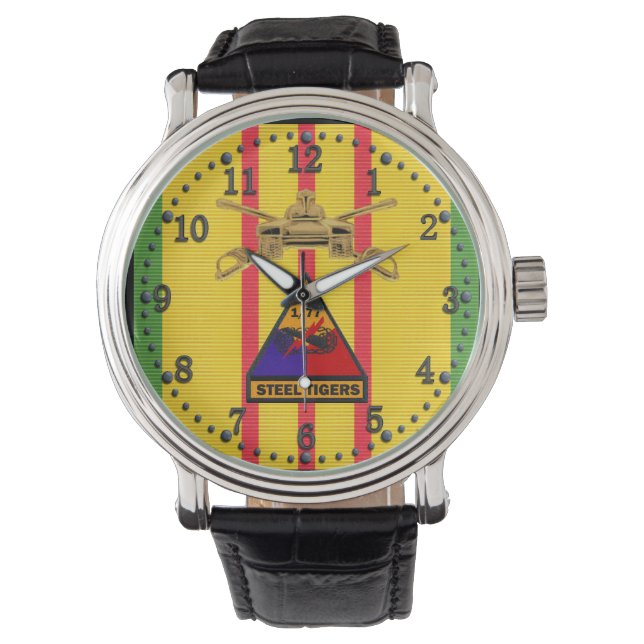 1/77th Armour Insignia and Patch VSM Watch (Front)