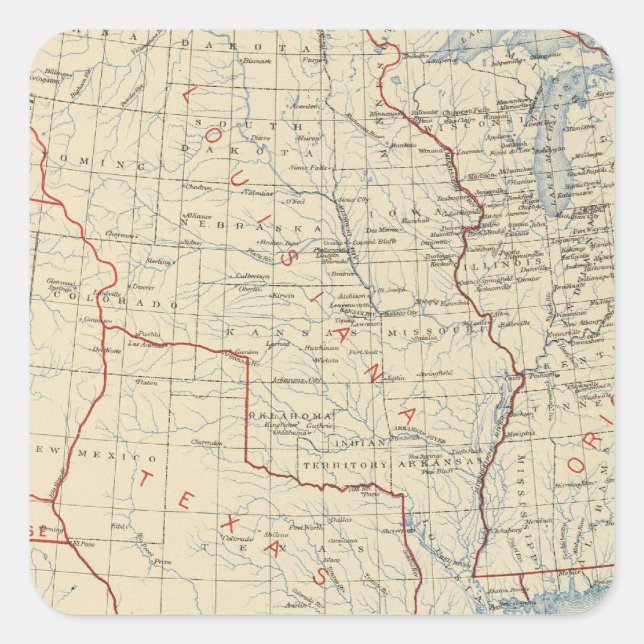 1 Accessions of territory 2 Square Sticker (Front)