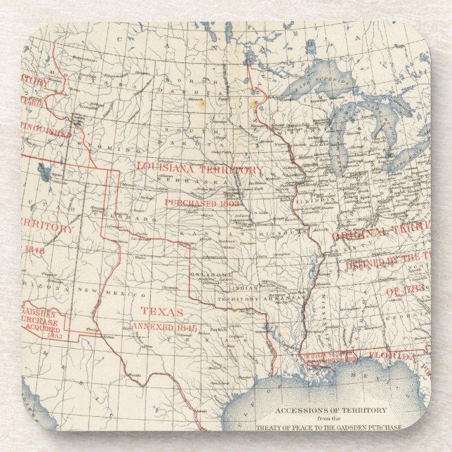 1 Accessions of territory Coaster (Front)