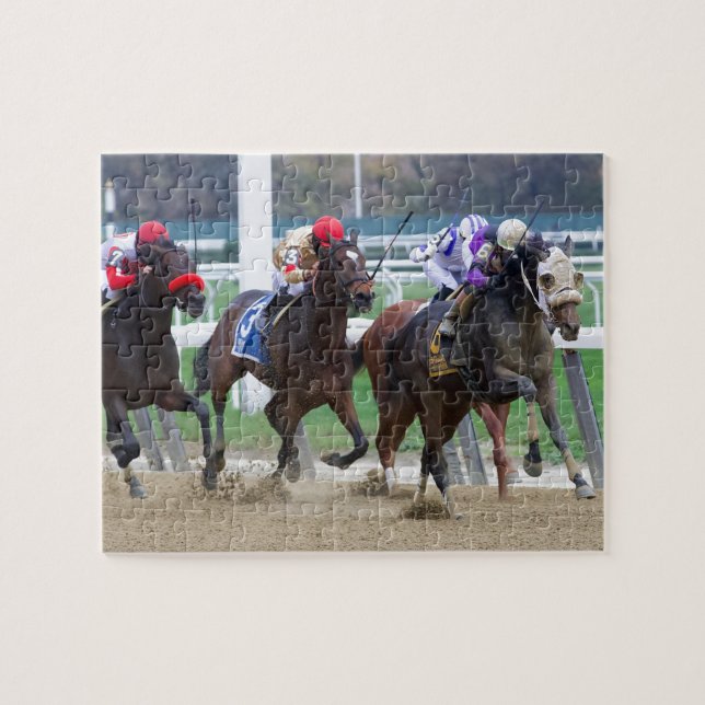 #1 Amazing Horse Racing Puzzles​ Jigsaw Puzzle (Horizontal)