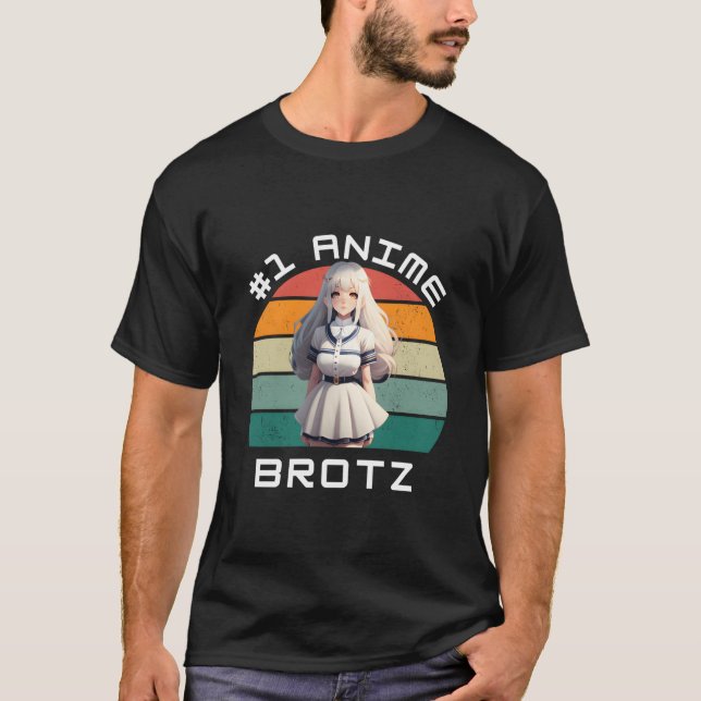 1 Anime Brotz Ga Kawaii Beautiful T-Shirt (Front)