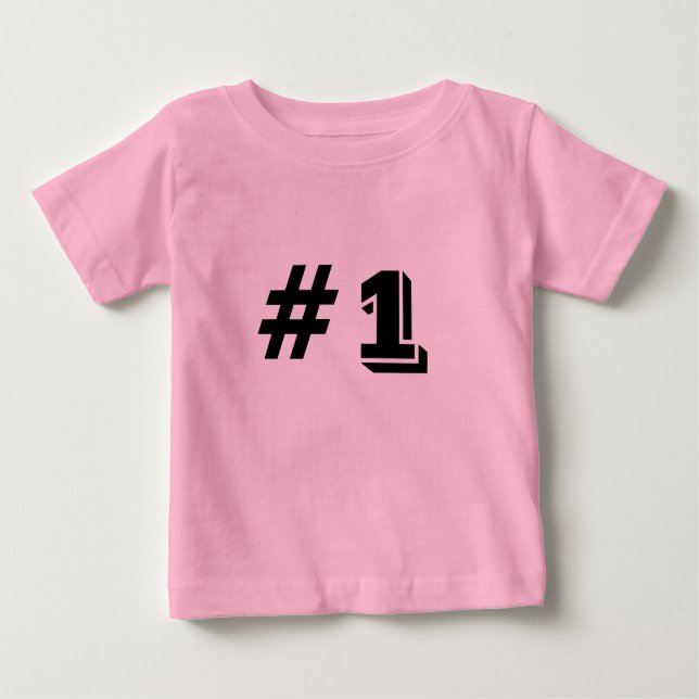 #1 BABY T-Shirt (Front)