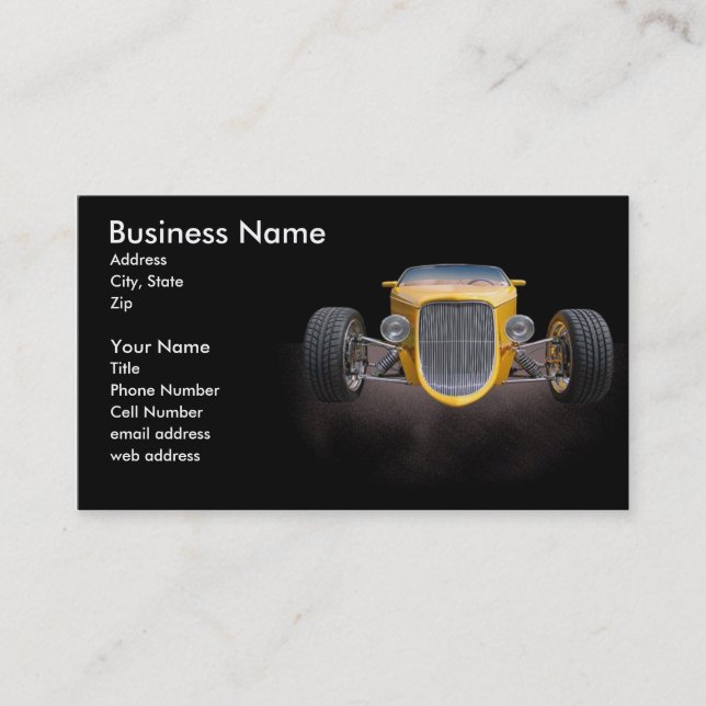1 Bad Roadster Business Card (Front)
