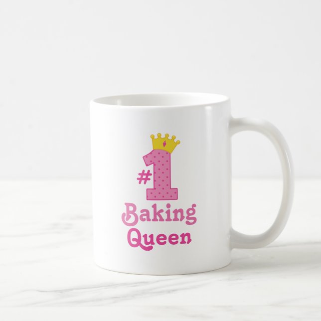 #1 Baking Queen Coffee Mug (Right)
