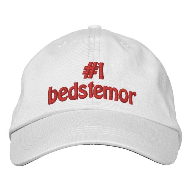 #1 Bedstemor Embroidered Hat (Front)