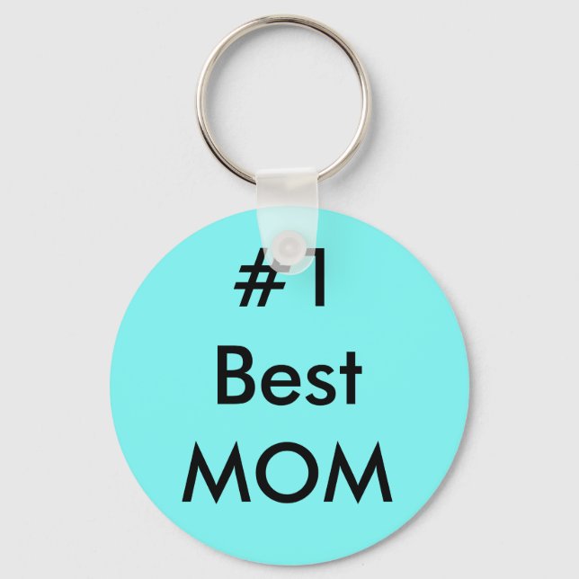 #1 Best MOm Key Ring (Front)
