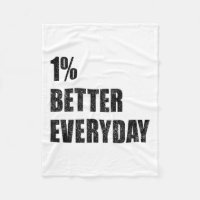 1% Better Every Day Motivation Quote Insrational S