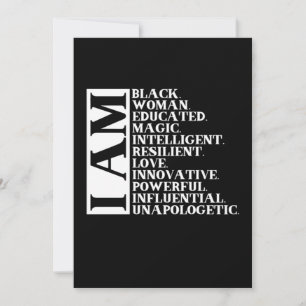 1 Black Woman Saying I Am Manuel.Png Save The Date