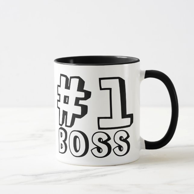 #1 BOSS MUG (Right)