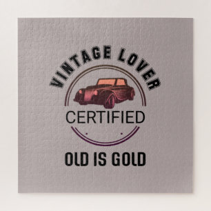 1.car lover vintage   jigsaw puzzle