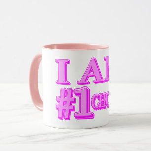 "#1 CHOICE" Cute Expression Design. Buy Now Mug