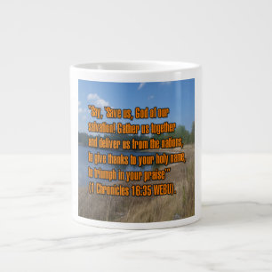 1 Chronicles 16:35 WEBU Mug