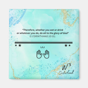 1 Cor 10:31 Magnet