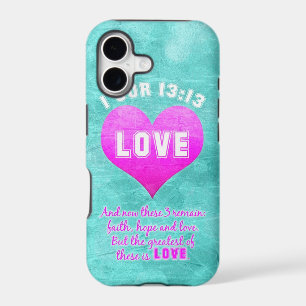 1 Cor 13:13 The Greatest is LOVE Bible Verse Quote