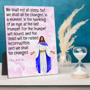1 Cor. 15:51-52 Plaque