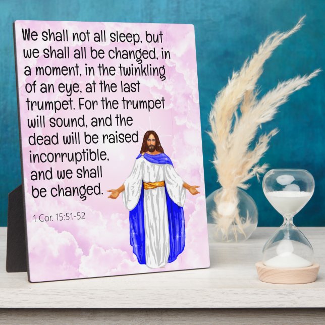 1 Cor. 15:51-52 Plaque (Side)