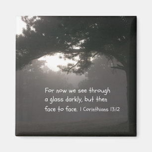 1 Corinthians 13:12 Magnet