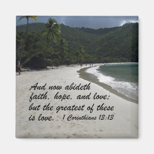 1 Corinthians 13:13 Magnet