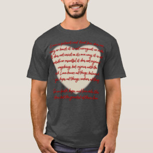 1 Corinthians 13 Love is1 T-Shirt