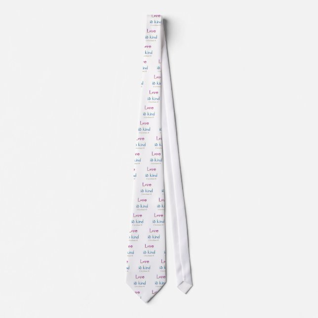 1 Corinthians 13 - Love Is Kind Tie (Front)