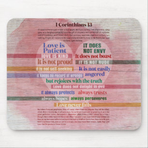 1 Corinthians 13 - Love Mouse Pad
