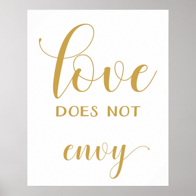 1 Corinthians 13 - Wedding Aisle Signs (Front)