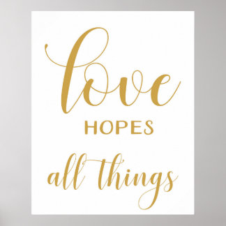1 Corinthians 13 - Wedding Aisle Signs