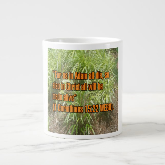 1 Corinthians 15:22 WEBU Mug (Front)