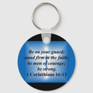 1 Corinthians 16:13 Key Ring