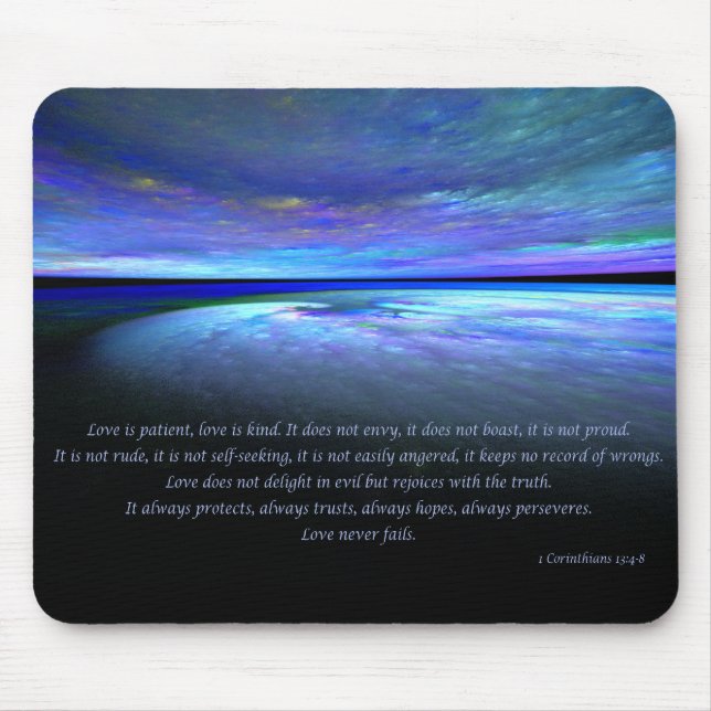 1 Corinthians 4:8 Mouse Pad (Front)