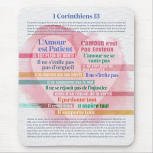 1 Corinthiens 13, Hymne à l’Amour Mouse Pad