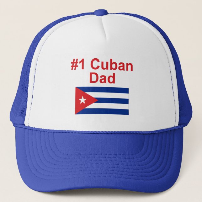 #1 Cuban Dad Trucker Hat (Front)