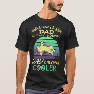 1 Dad - Beagle Dad Cooler Beagle T-Shirt