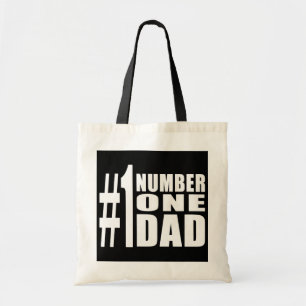 #1 Dad Birthdays & Christmas : Number One Dad Tote Bag