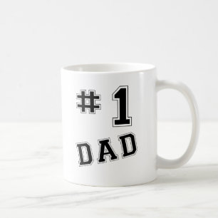 #1 Dad Coffee Mug