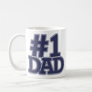 #1 Dad Coffee Mug